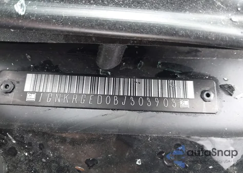 2011 Chevrolet Traverse 1Lt из США, поврежденный, VIN 1GNKRGED0BJ303903